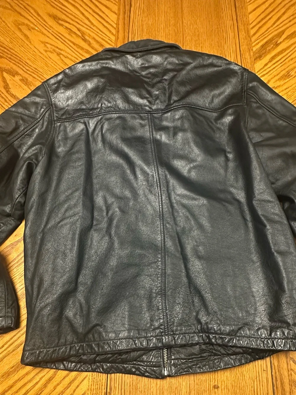 M. Julian Wilsons Leather The Leather Experts Jacket Mens Size Medium Black